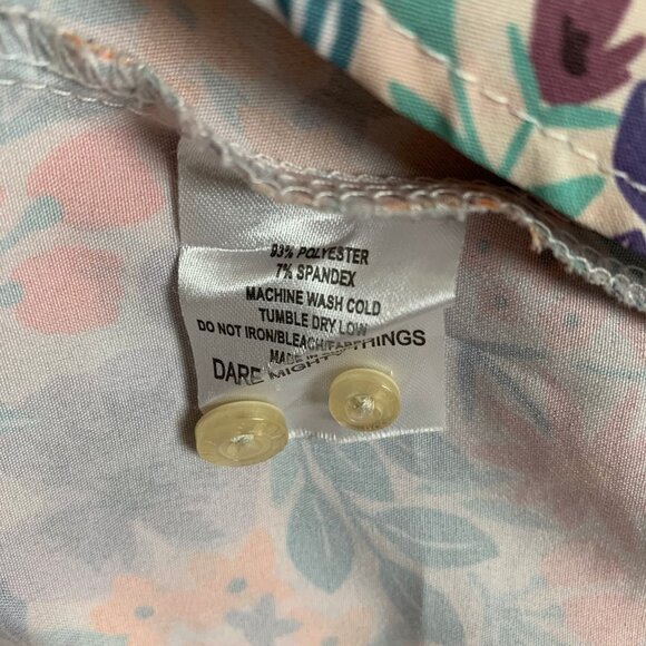 RSVLTS Women's Garden Party Button-up Shirt Flowers Floral Rare Kunuflex Small - Picture 8 of 8